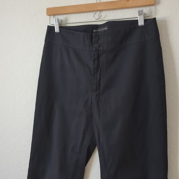 Ralph Lauren Black Label Pants Womens 6 Trouser 29x28 Zip Ankle Classy Dressy - Picture 6 of 11